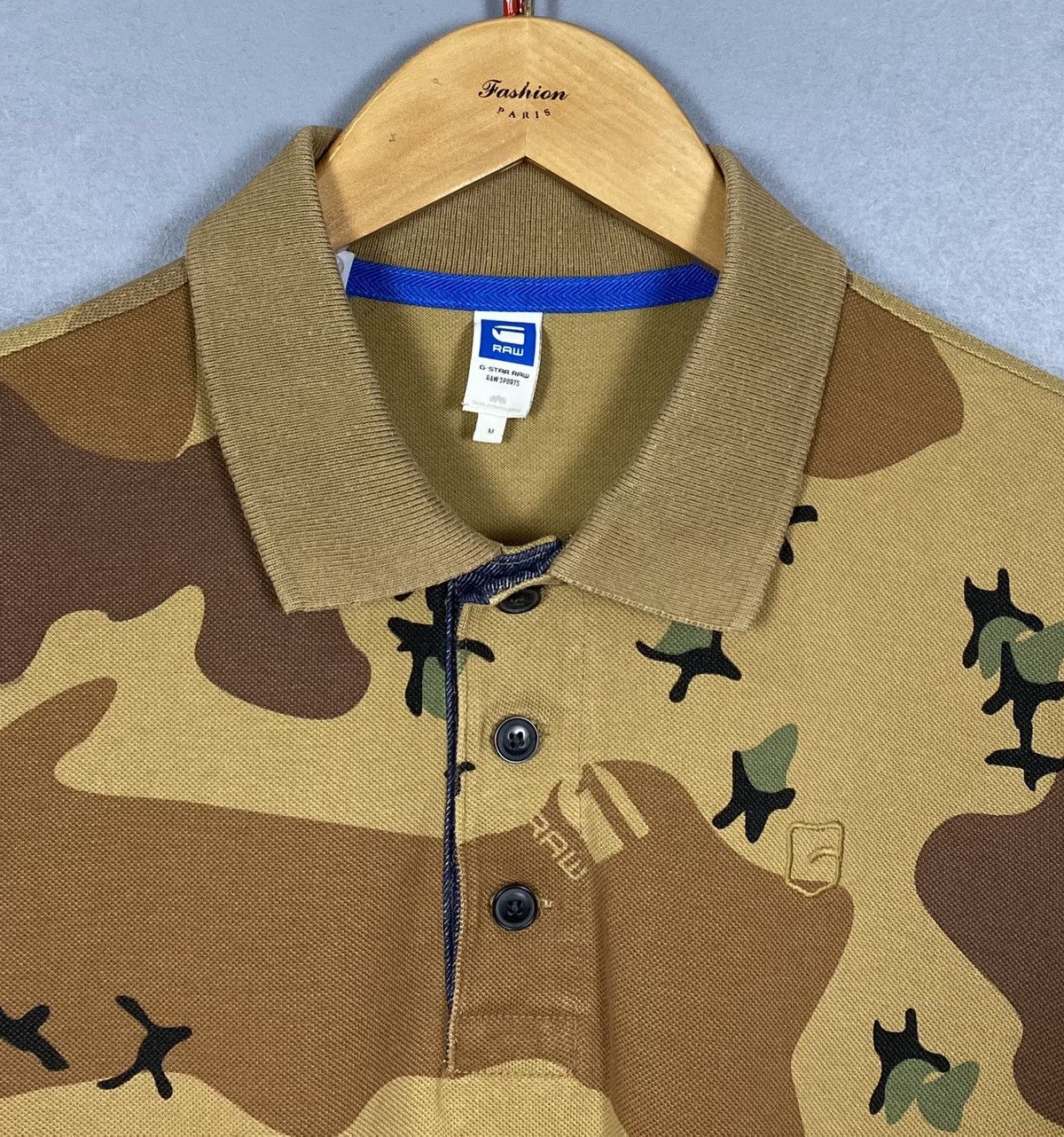G-Star G-Star Raw Sport Joakim Camouflage Print Polo Shirt Classic Size US M / EU 48-50 / 2 - 3 Thumbnail