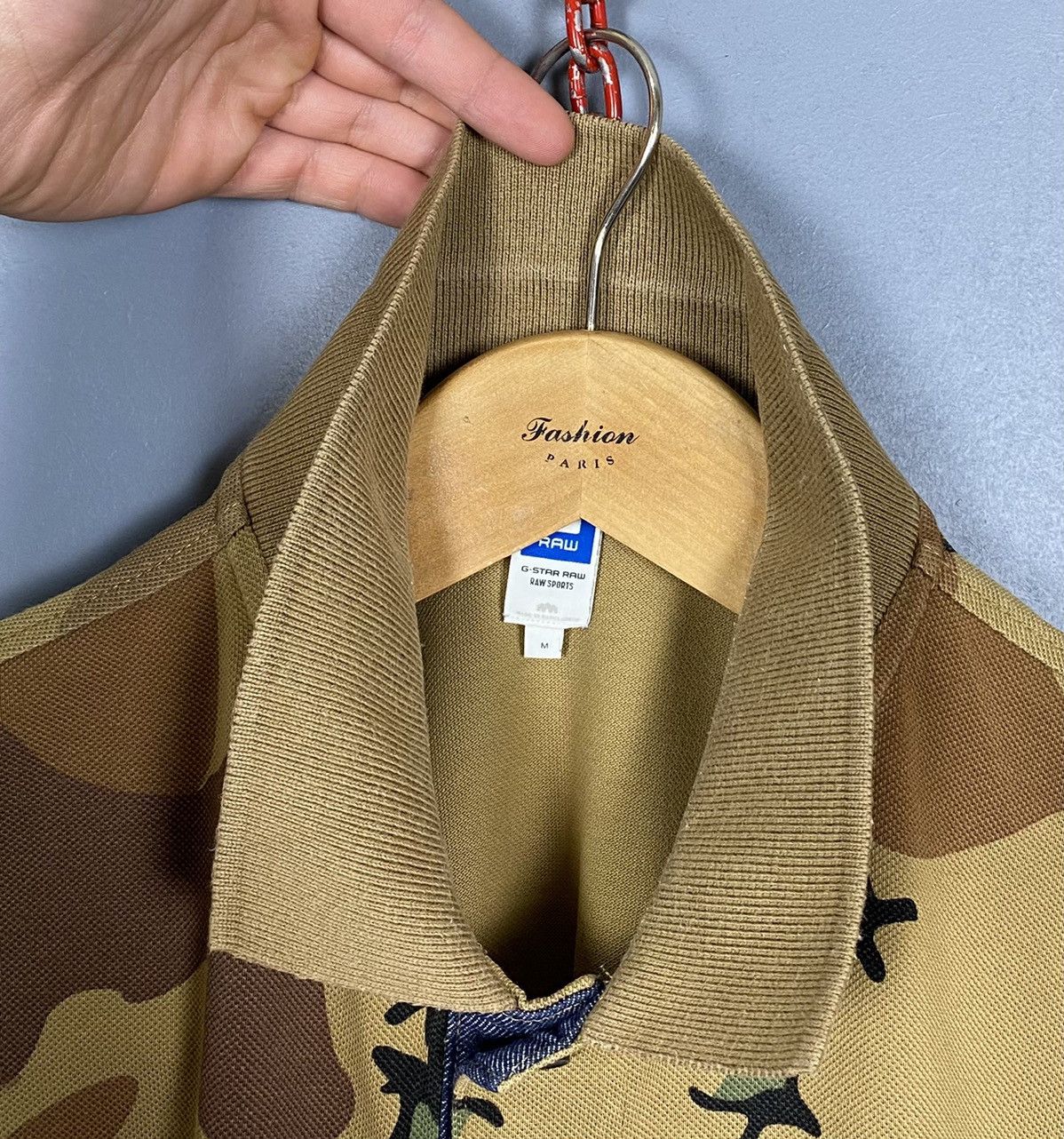 G-Star G-Star Raw Sport Joakim Camouflage Print Polo Shirt Classic Size US M / EU 48-50 / 2 - 4 Thumbnail