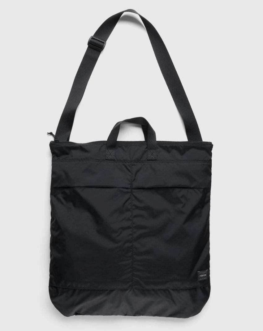 Porter Flex Yoshida 2-Way Helmet Bag - Packable Nylon Ripstop Tote For Travel & Outdoor
