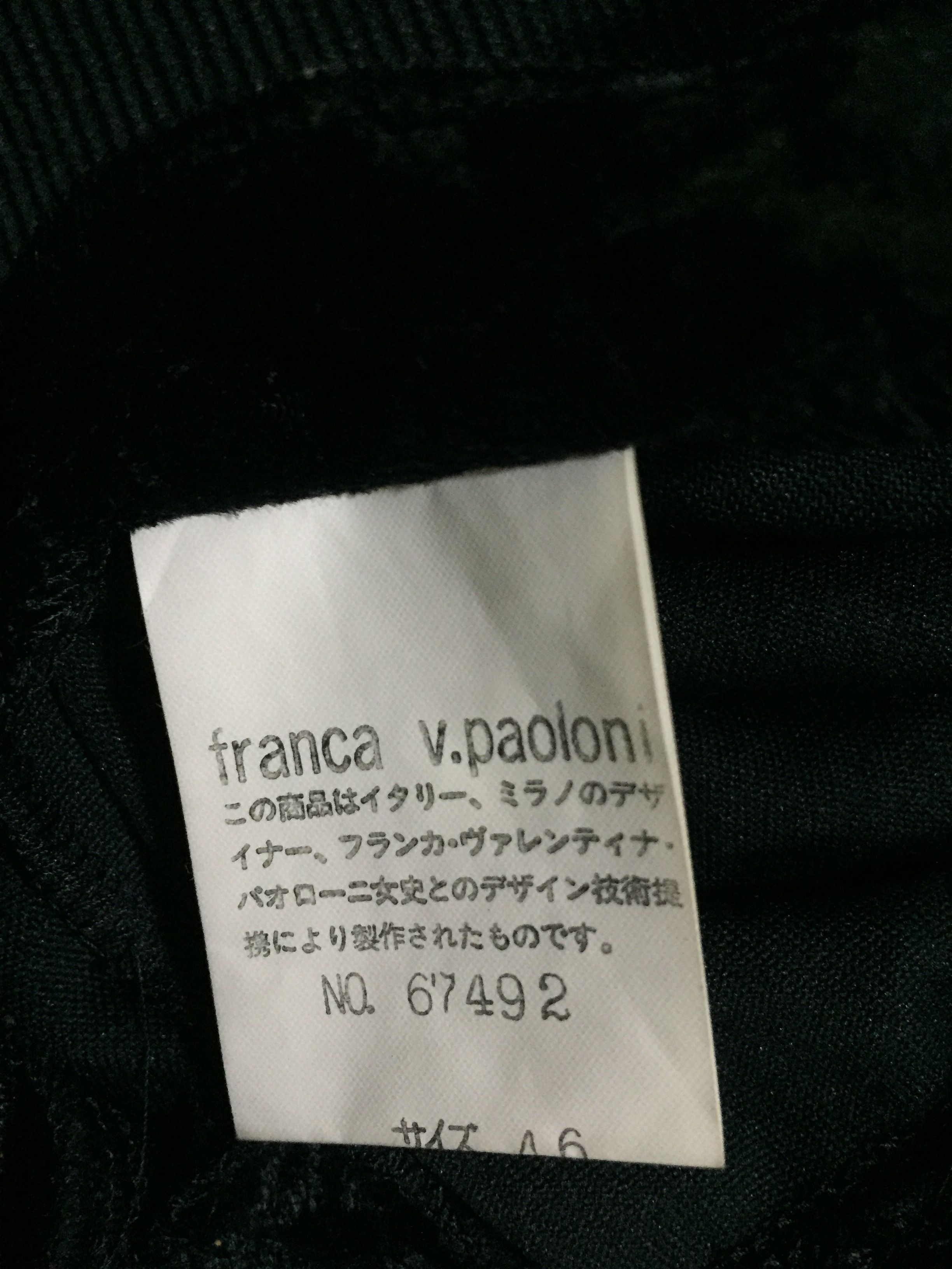 Paoloni Franca V. Paoloni Milano Italy Sweatshirt Dress Size L / US 10 / IT 46 - 6 Thumbnail