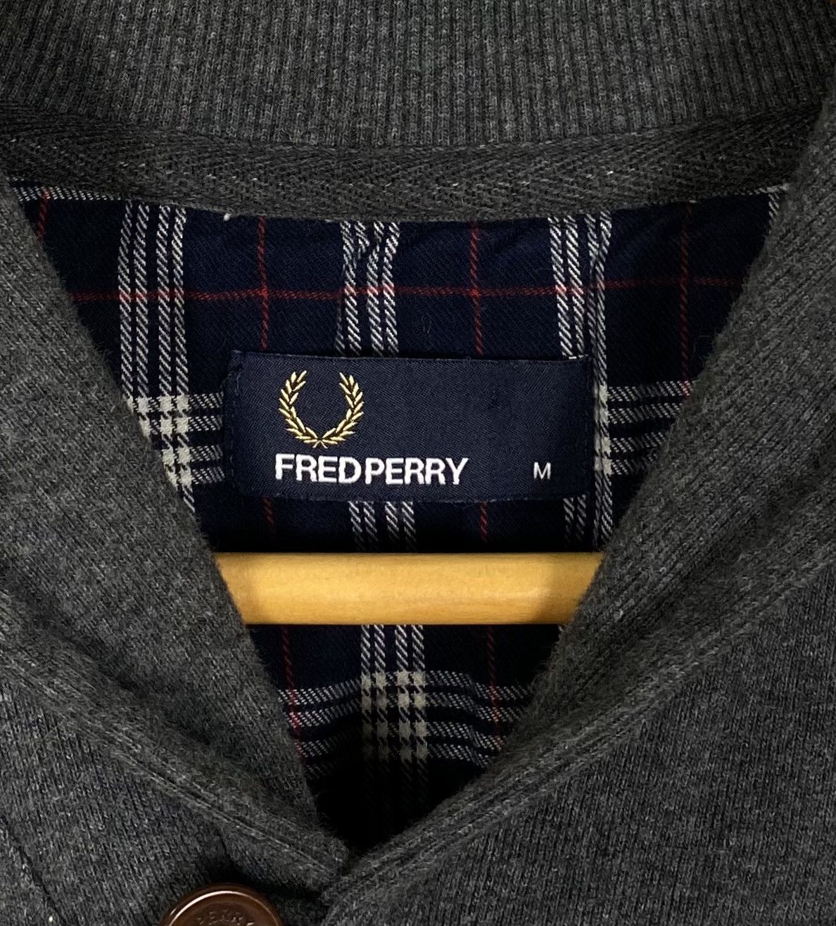 Fred Perry Fred Perry Shawl Collar Jumper Sweatshirt Casual Grey Top Size US M / EU 48-50 / 2 - 5 Thumbnail