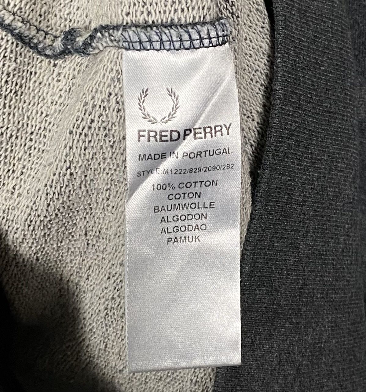 Fred Perry Fred Perry Shawl Collar Jumper Sweatshirt Casual Grey Top Size US M / EU 48-50 / 2 - 6 Thumbnail