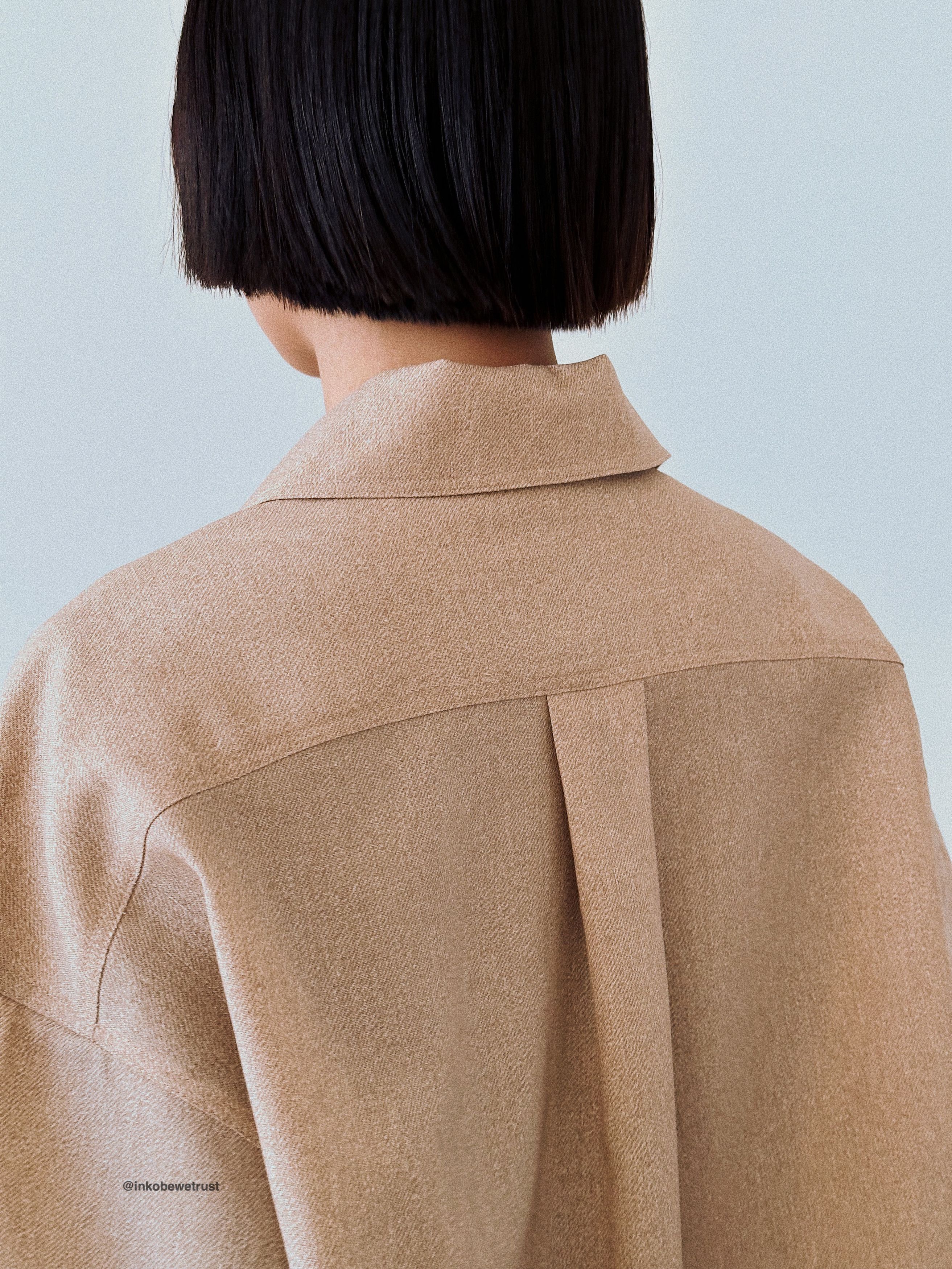 Lownn BEIGE MINIMAL SHIRT Size US S / EU 44-46 / 1 - 5 Thumbnail