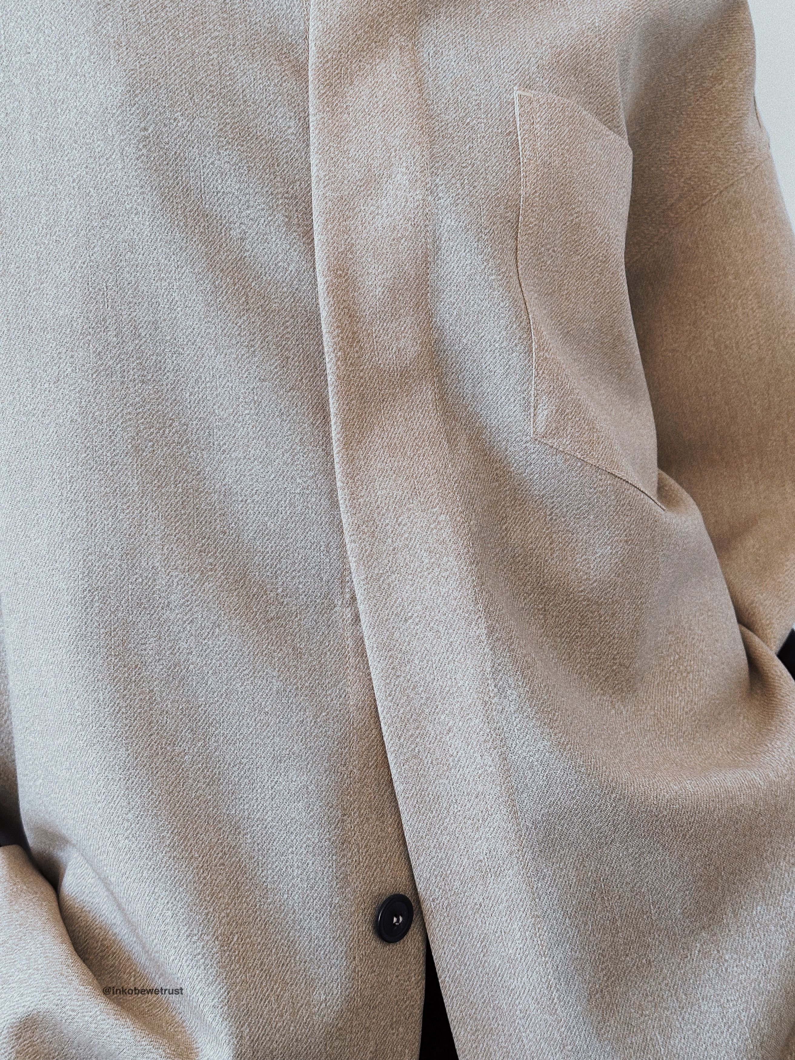 Lownn BEIGE MINIMAL SHIRT Size US S / EU 44-46 / 1 - 6 Thumbnail