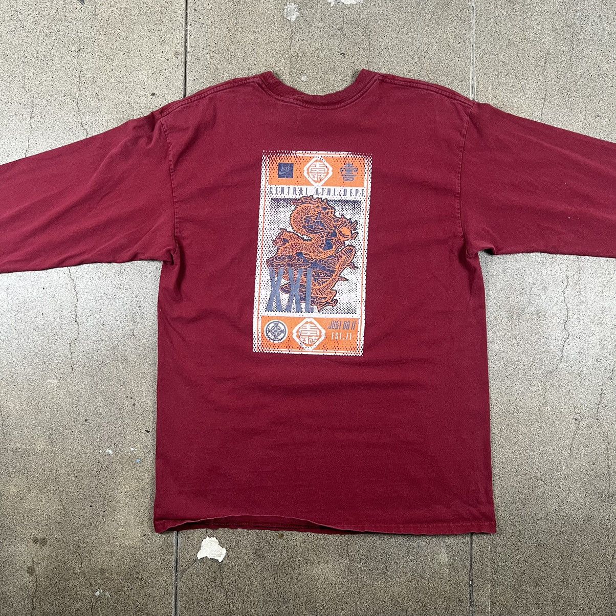Nike Y2K Nike dragon long sleeve just do it shirt Size US M / EU 48-50 / 2 - 4 Thumbnail