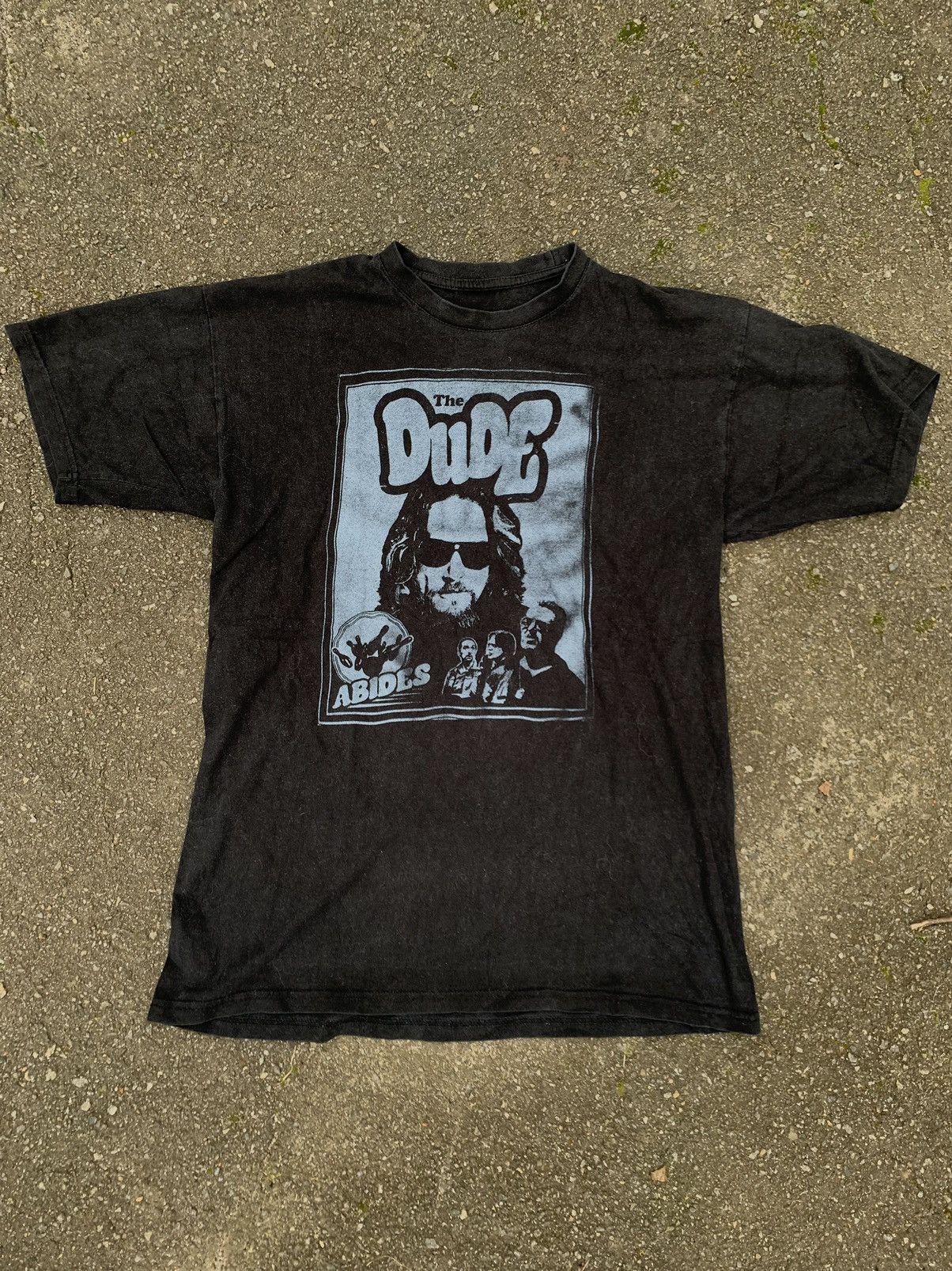 Other The Dude big lebowski black print tee t-shirt vintage Size US M / EU 48-50 / 2 - 4 Thumbnail