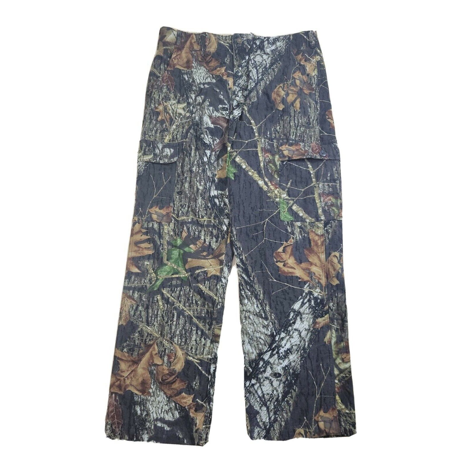Cabelas Field Pants L Mossy Oak Dry Plus Waterproof Camouflage Hunt