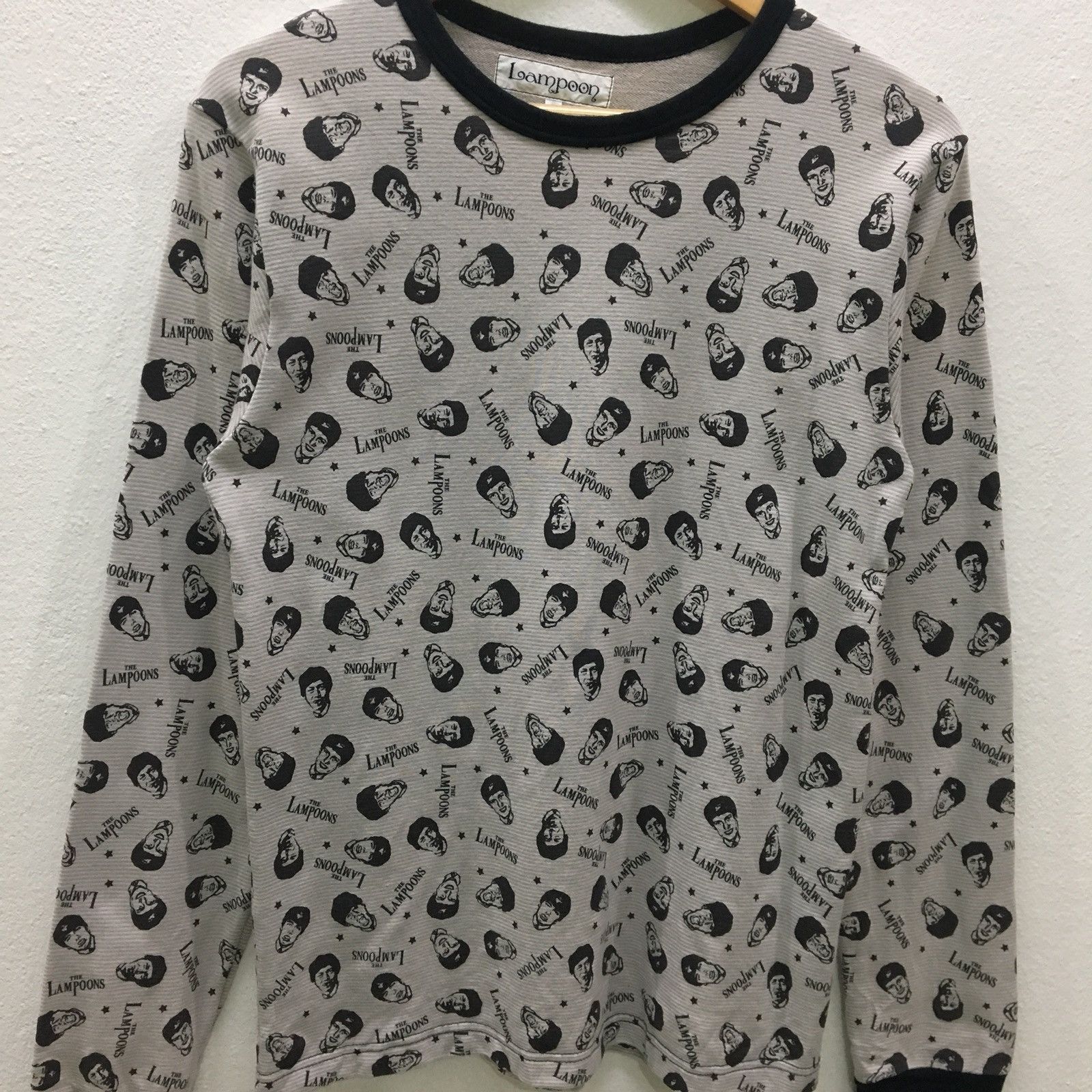 Vintage The Lampoon Long Sleeve full print Nice Design Made in Japan Size US S / EU 44-46 / 1 - 3 Thumbnail