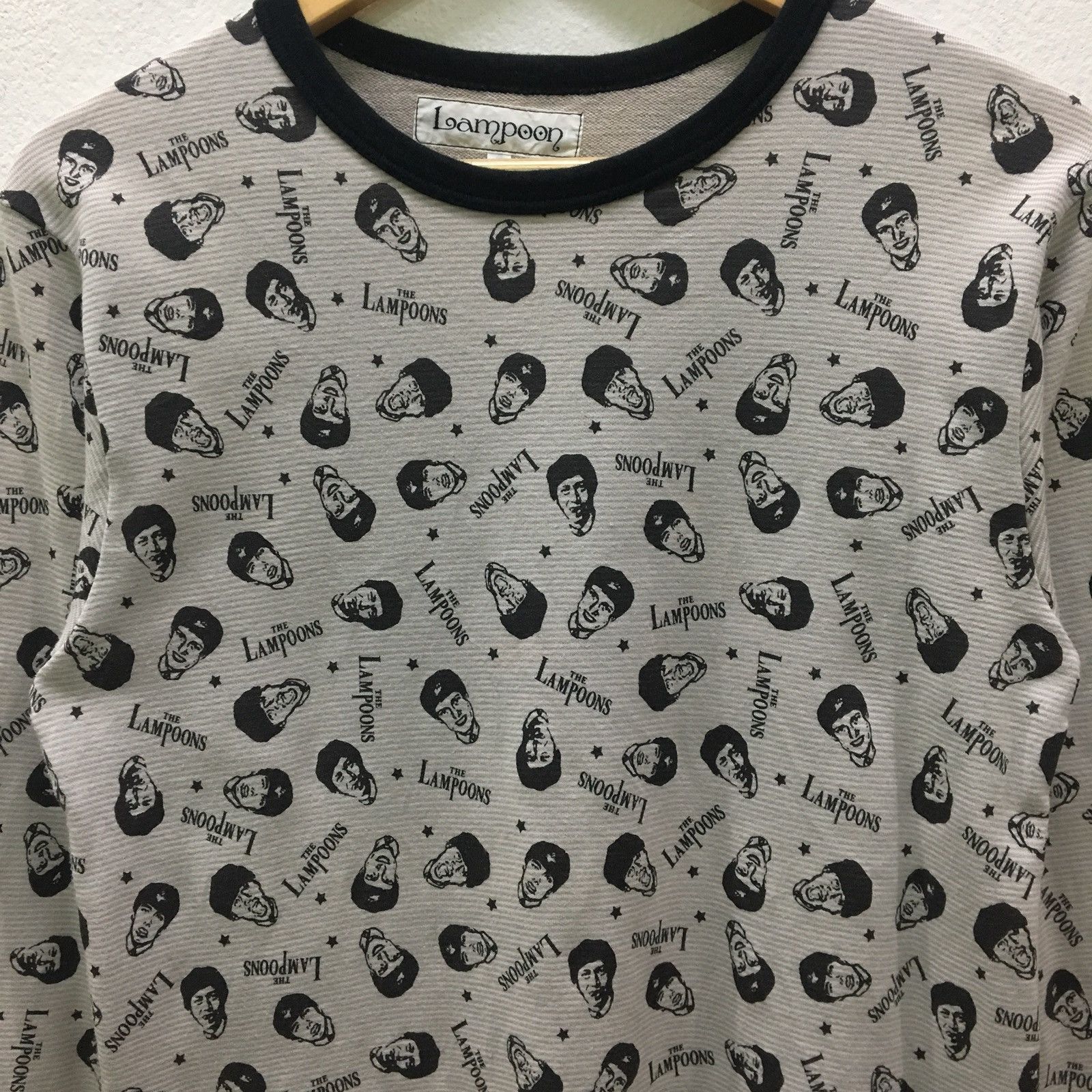 Vintage The Lampoon Long Sleeve full print Nice Design Made in Japan Size US S / EU 44-46 / 1 - 4 Thumbnail