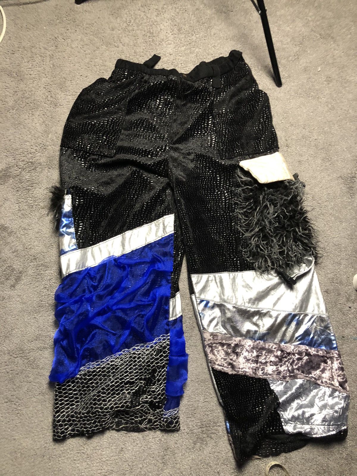 Japanese Brand Kapital style distressed Patchwork hybrid patches scab cargo Size US 30 / EU 46 - 1 Thumbnail