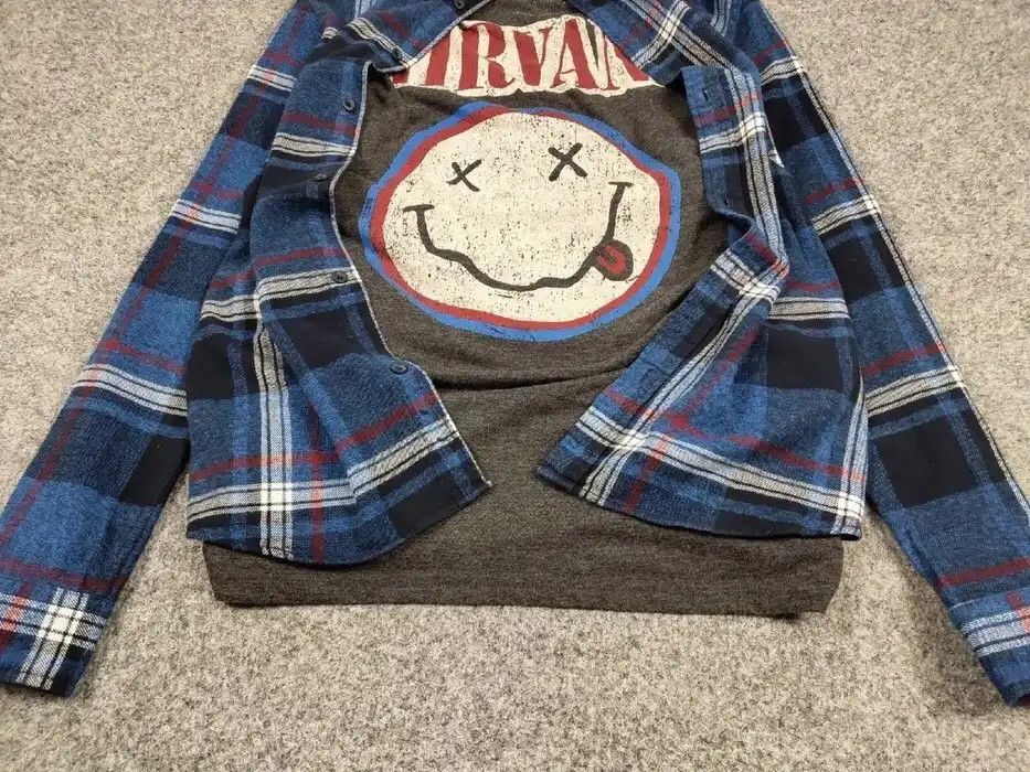 Flannel Vintage Flannel Shirt Travis Scott Style Streetwear Hype Size US L / EU 52-54 / 3 - 7 Thumbnail