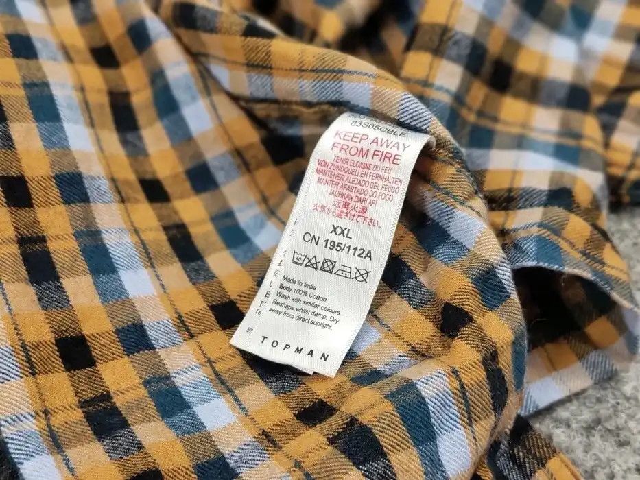 Flannel VTG needles Scott Style Y2K Flannel Shirt checkered Kapital Size US XL / EU 56 / 4 - 10 Thumbnail