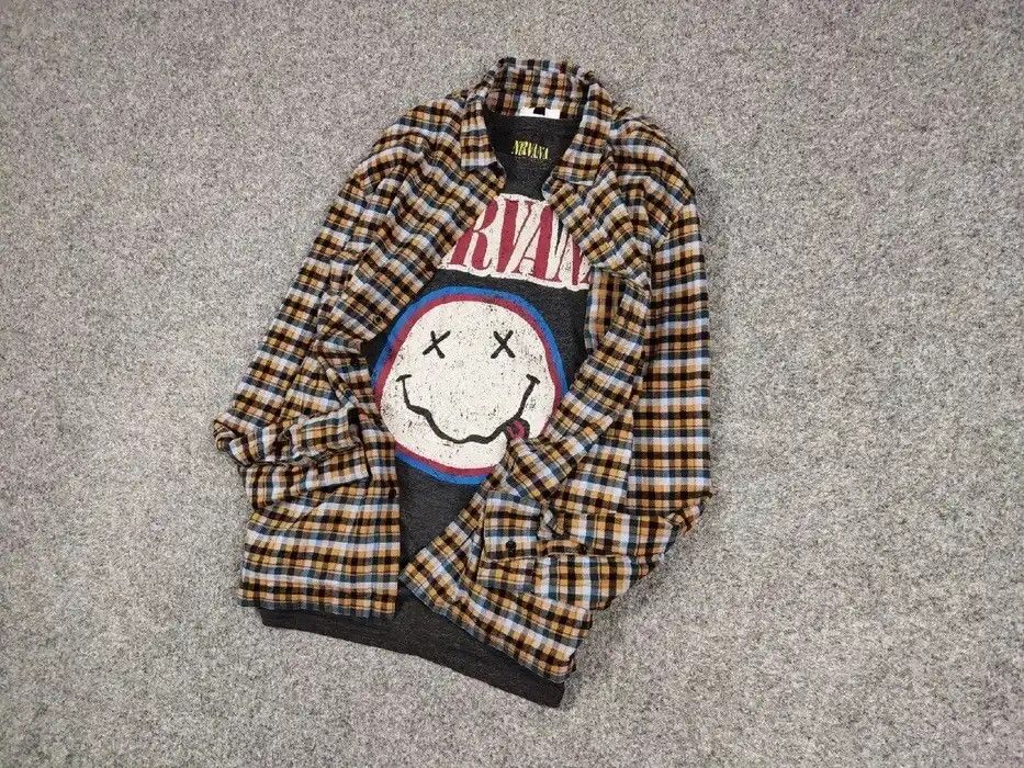 Flannel VTG needles Scott Style Y2K Flannel Shirt checkered Kapital Size US XL / EU 56 / 4 - 3 Thumbnail