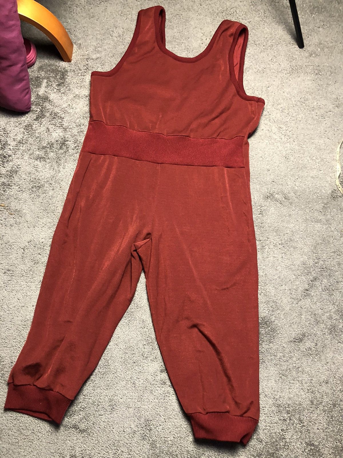 Japanese Brand × Vintage yohji yamamoto inspired jumpsuit overall coveralls zip sweat Size 36" / US 14 / IT 50 - 4 Thumbnail