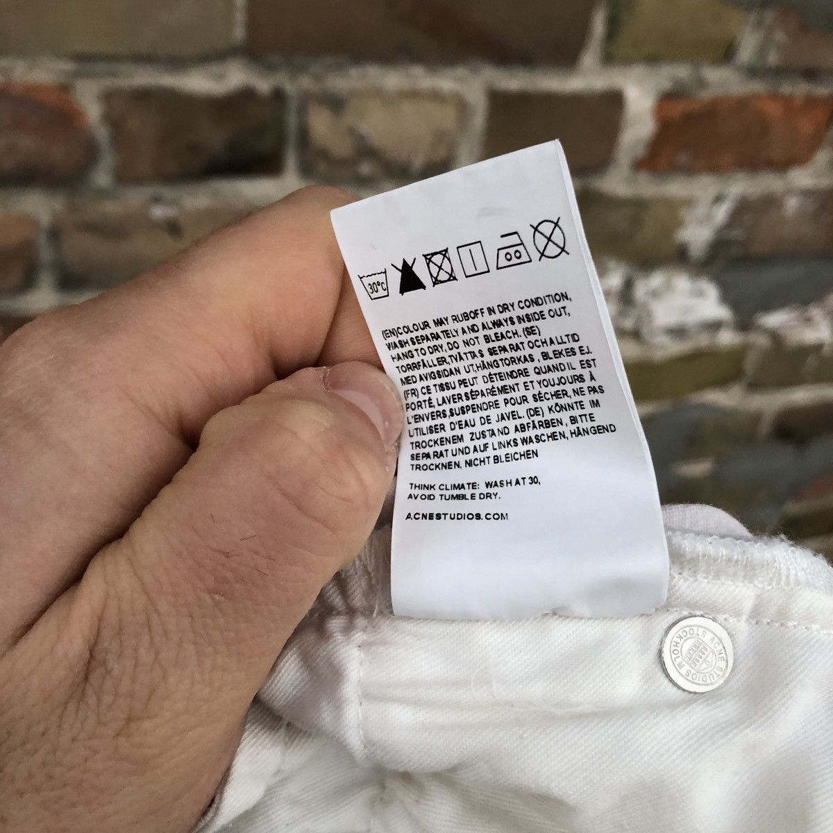 Acne Studios Acne Studios Pink Skinny Jeans 28 x 34 Denim Rare Size 28" / US 6 / IT 42 - 10 Thumbnail