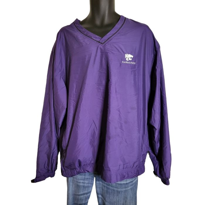 Cutter And Buck Vintage Cutter And Buck Kansas State Sz XL Windbreaker