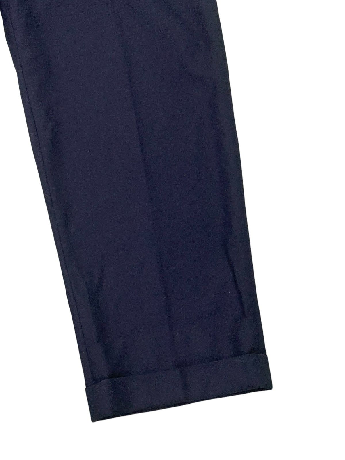Yohji Yamamoto Yohji Yamamoto Wool Wide Trouser Central Railway Jpn 2🟦3 Size US 31 - 5 Thumbnail