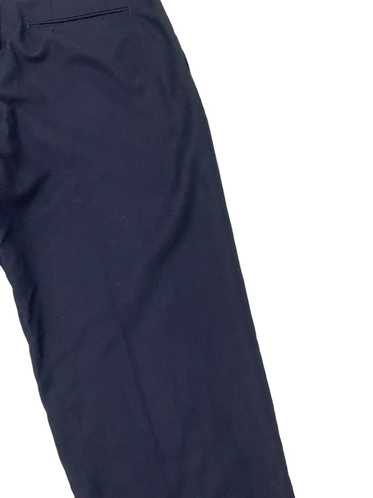 Yohji Yamamoto Yohji Yamamoto Wool Wide Trouser Central Railway Jpn 2🟦3 Size US 31 - 16 Thumbnail