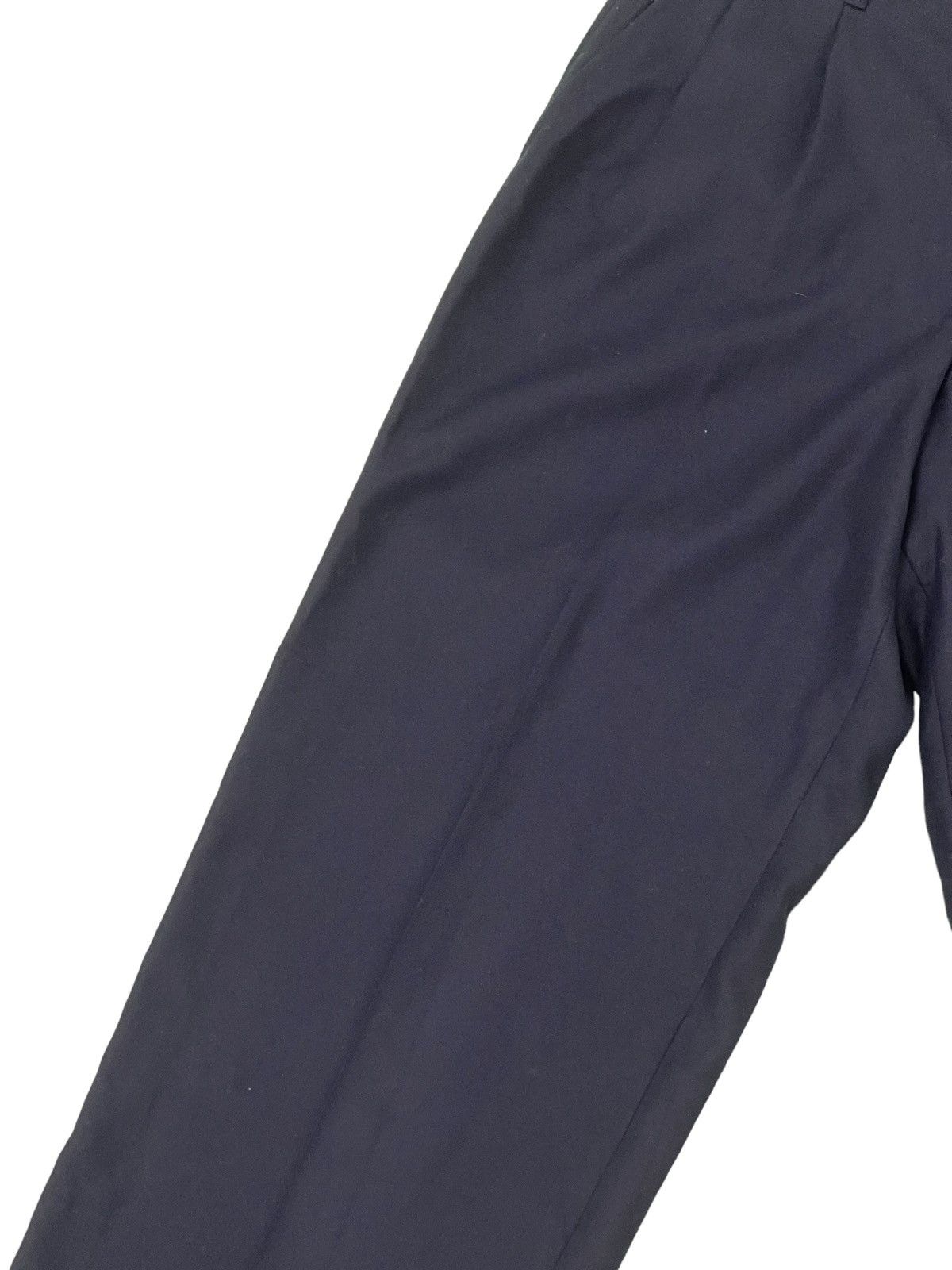 Yohji Yamamoto Yohji Yamamoto Wool Wide Trouser Central Railway Jpn 2🟦3 Size US 31 - 8 Thumbnail