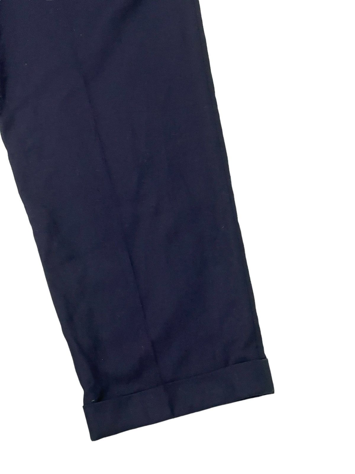 Yohji Yamamoto Yohji Yamamoto Wool Wide Trouser Central Railway Jpn 2🟦3 Size US 31 - 14 Thumbnail