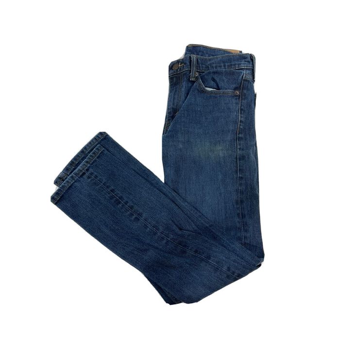 Levi's Levi's 511 Straight Leg Belt Loop Pocketed Blue Denim Jeans Men ...