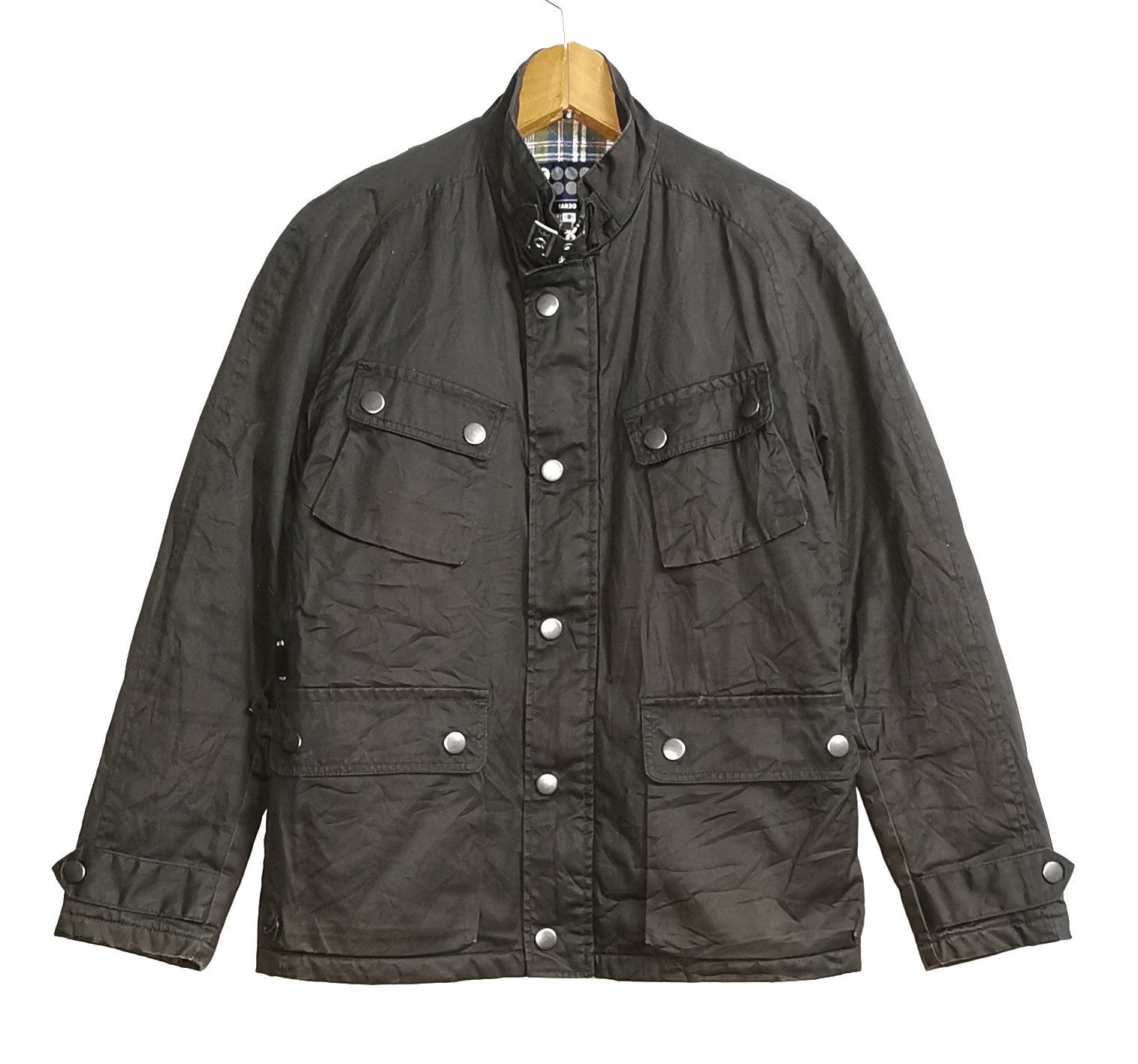 image of Takeo Kikuchi Multipocket Jacket in Grey, Men's (Size Small)