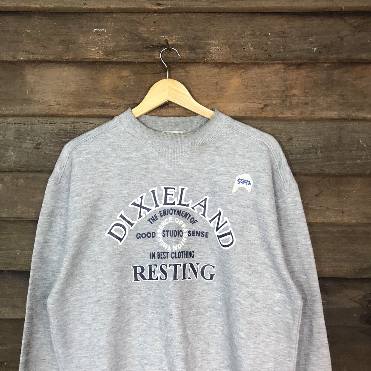 Japanese Brand Resting Wear Grey Sweatshirt #5992 Size US L / EU 52-54 / 3 - 2 Thumbnail