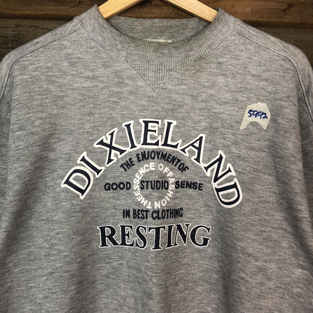 Japanese Brand Resting Wear Grey Sweatshirt #5992 Size US L / EU 52-54 / 3 - 6 Thumbnail