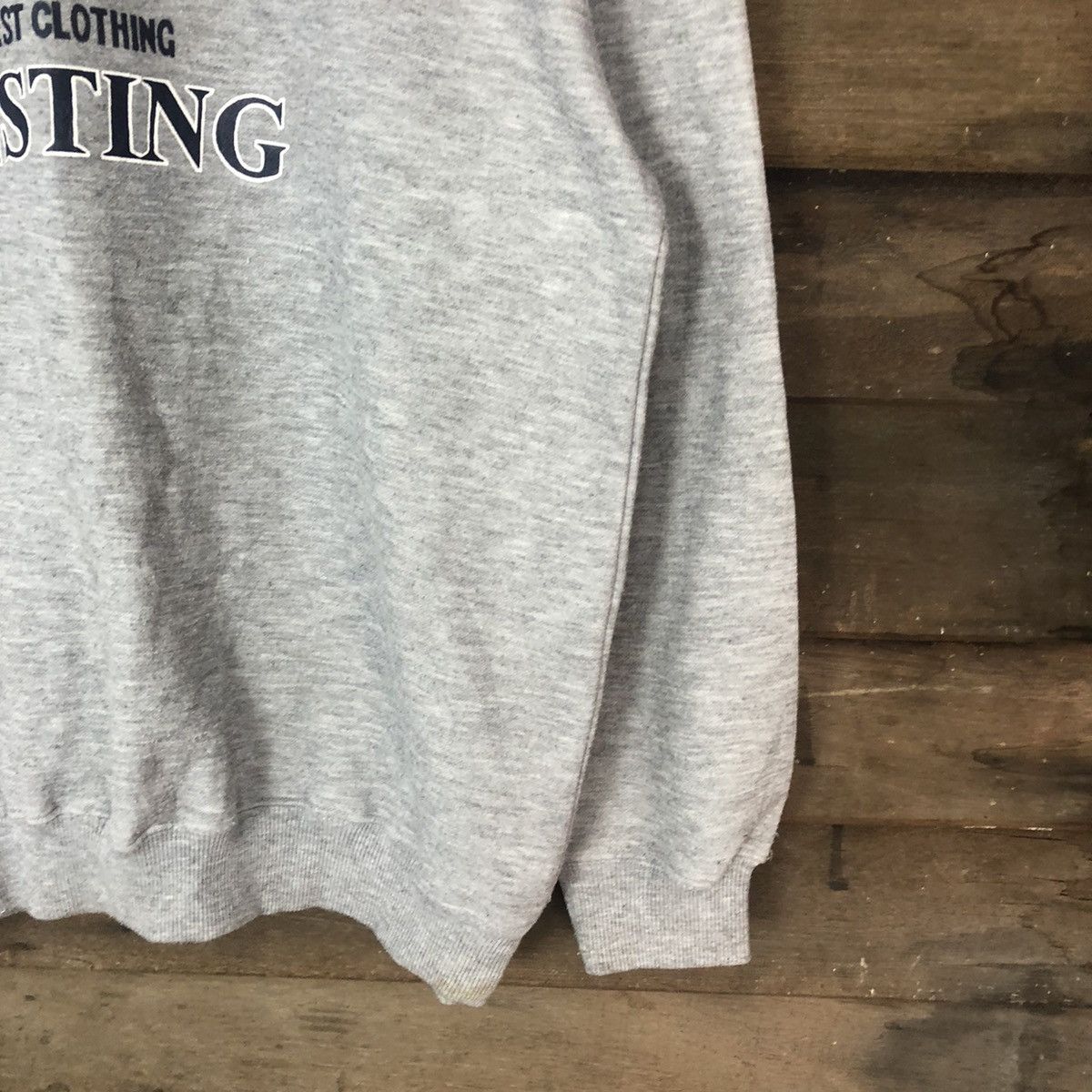 Japanese Brand Resting Wear Grey Sweatshirt #5992 Size US L / EU 52-54 / 3 - 5 Thumbnail