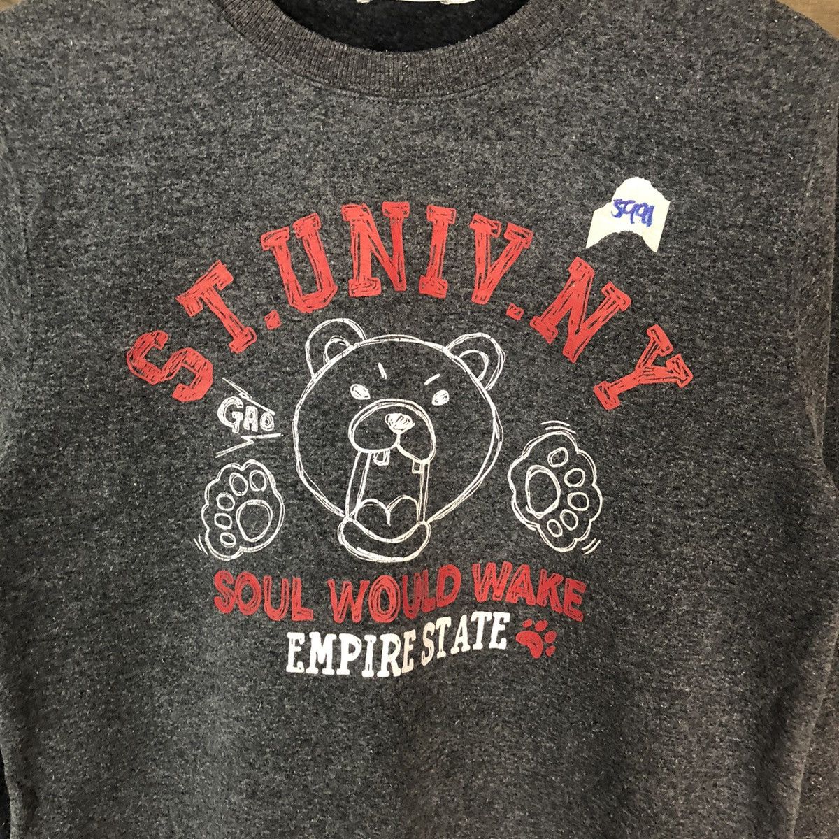 Japanese Brand O.B.L.O japan vintage Grey Sweatshirt #5991 Size M / US 6-8 / IT 42-44 - 6 Thumbnail