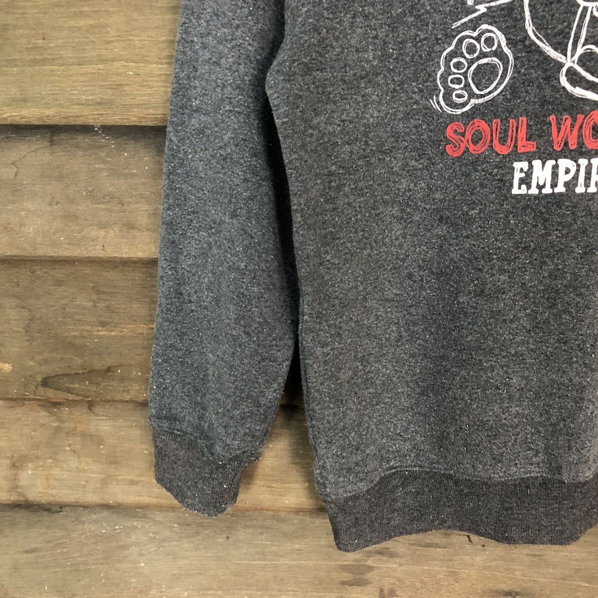 Japanese Brand O.B.L.O japan vintage Grey Sweatshirt #5991 Size M / US 6-8 / IT 42-44 - 4 Thumbnail