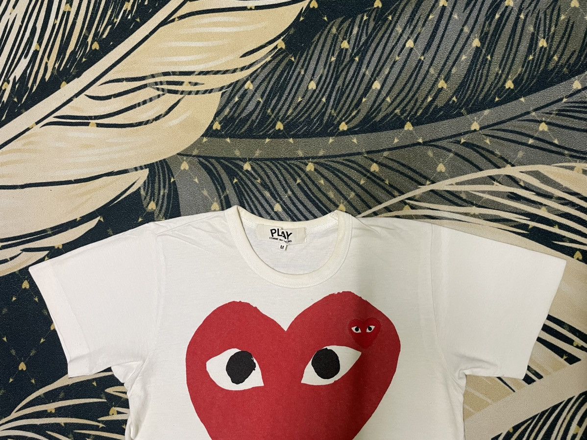 Comme des Garcons × Comme des Garcons PLAY × Vintage Vintage Comme Des Garcons Play Shirt Love Size US S / EU 44-46 / 1 - 4 Thumbnail