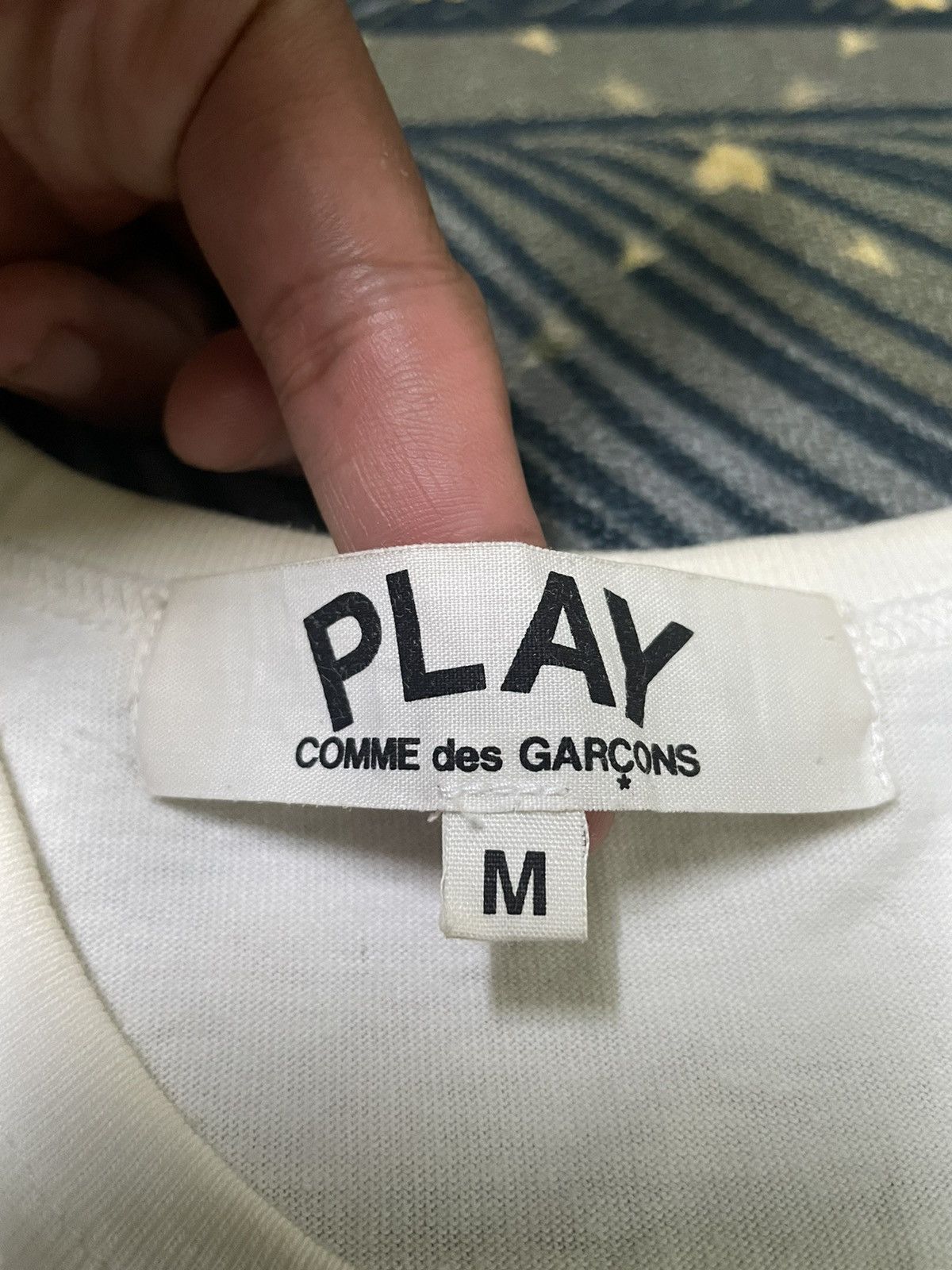 Comme des Garcons × Comme des Garcons PLAY × Vintage Vintage Comme Des Garcons Play Shirt Love Size US S / EU 44-46 / 1 - 3 Thumbnail
