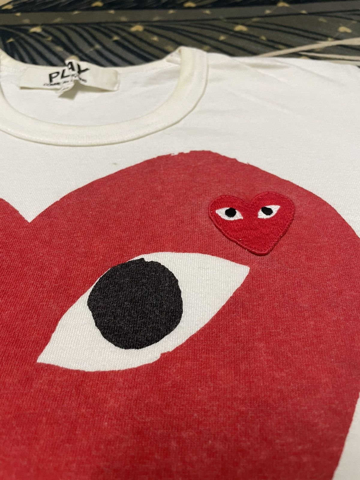 Comme des Garcons × Comme des Garcons PLAY × Vintage Vintage Comme Des Garcons Play Shirt Love Size US S / EU 44-46 / 1 - 5 Thumbnail