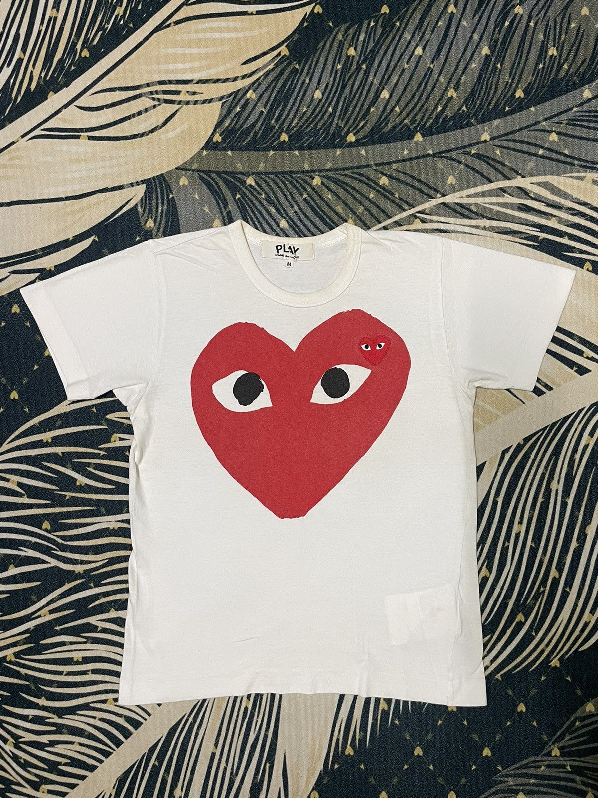 Comme des Garcons × Comme des Garcons PLAY × Vintage Vintage Comme Des Garcons Play Shirt Love Size US S / EU 44-46 / 1 - 1 Thumbnail