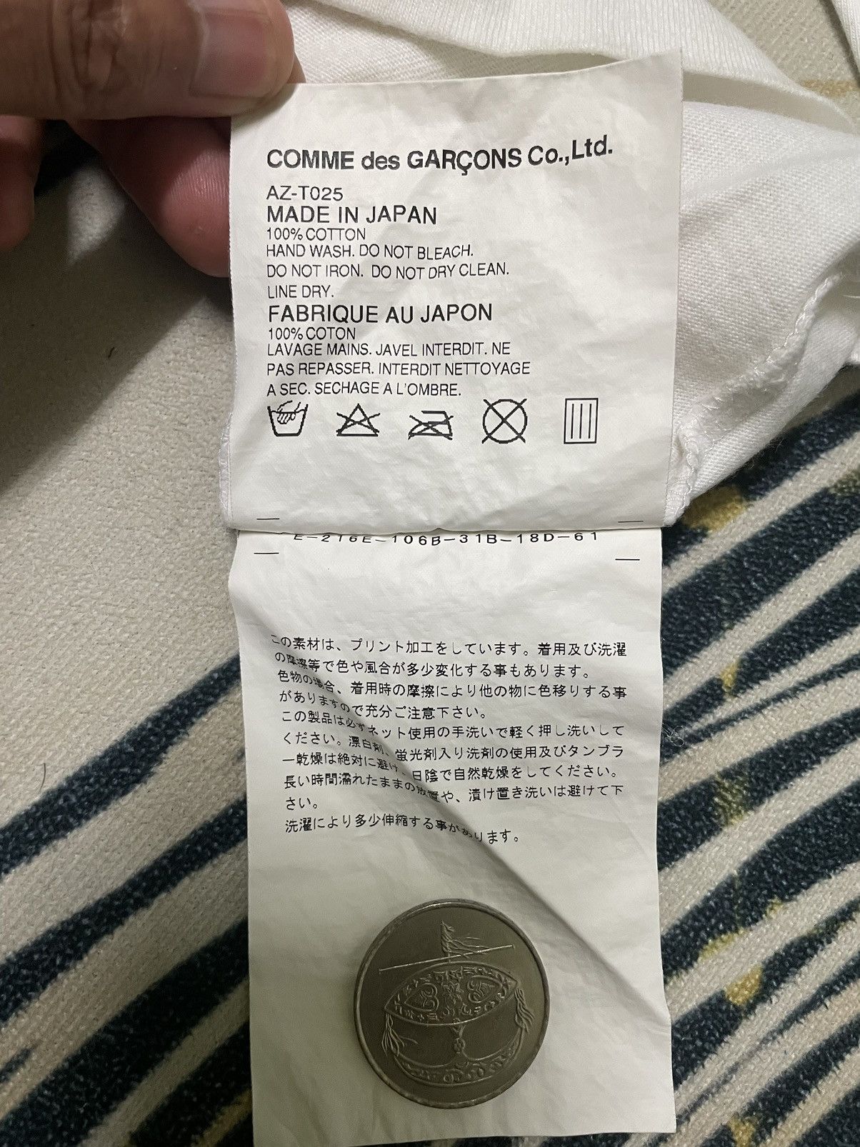 Comme des Garcons × Comme des Garcons PLAY × Vintage Vintage Comme Des Garcons Play Shirt Love Size US S / EU 44-46 / 1 - 7 Thumbnail