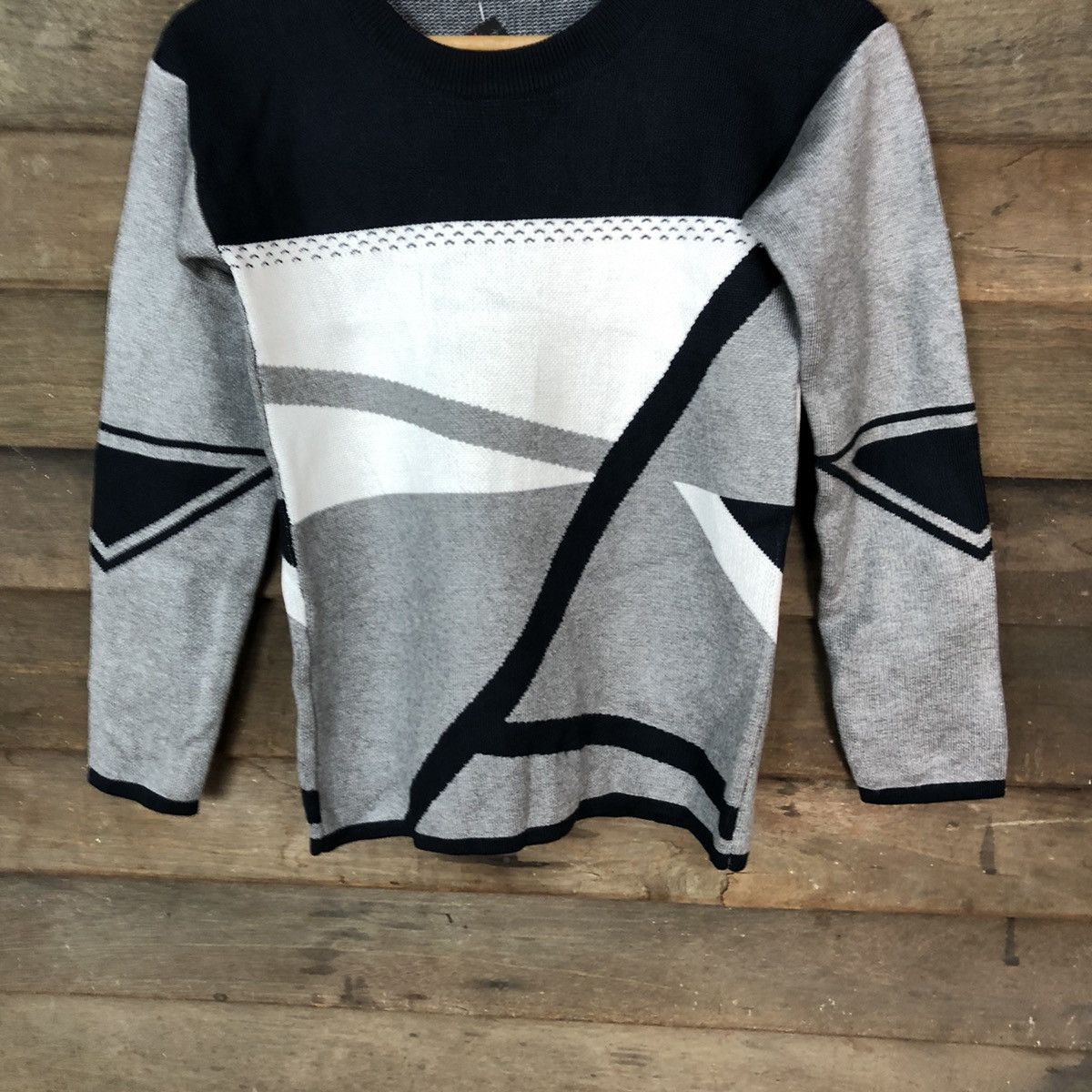 Homespun Knitwear × Japanese Brand Japanese Brand Art Grey Knitwear #5017 Size S / US 4 / IT 40 - 3 Thumbnail