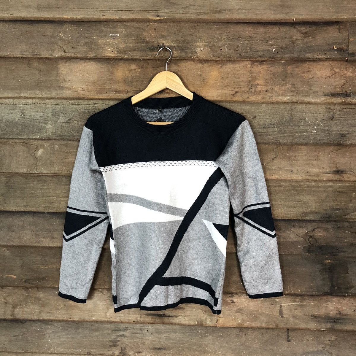 Homespun Knitwear × Japanese Brand Japanese Brand Art Grey Knitwear #5017 Size S / US 4 / IT 40 - 1 Thumbnail