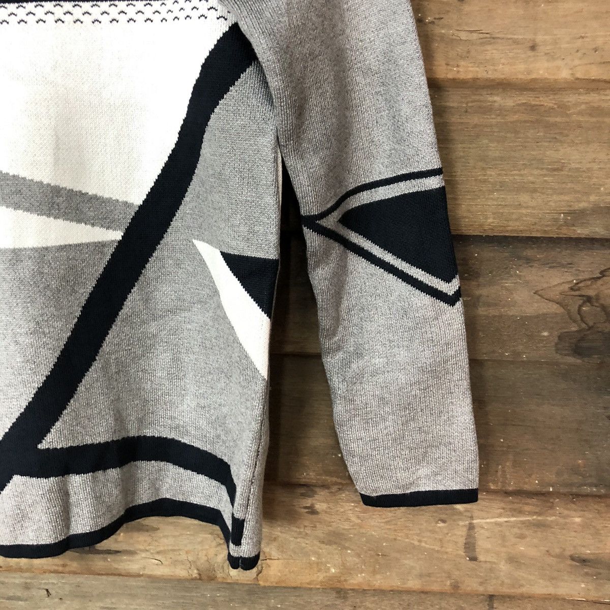 Homespun Knitwear × Japanese Brand Japanese Brand Art Grey Knitwear #5017 Size S / US 4 / IT 40 - 5 Thumbnail