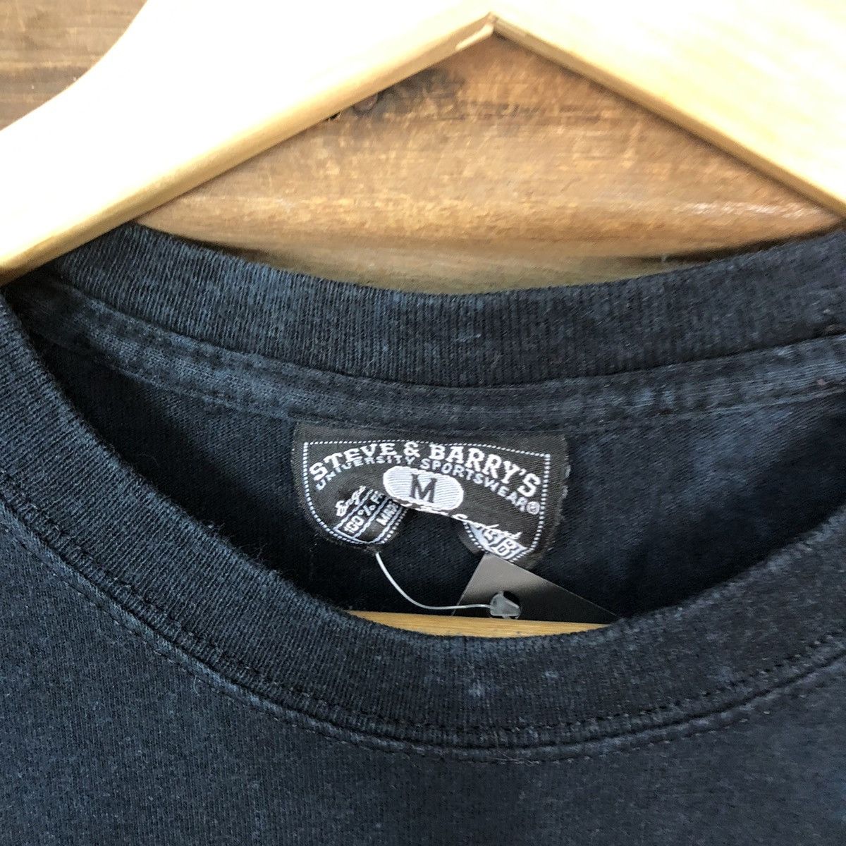Japanese Brand × Steve And Barrys Steve & Barrys Black T shirt #5066 Size US M / EU 48-50 / 2 - 5 Thumbnail