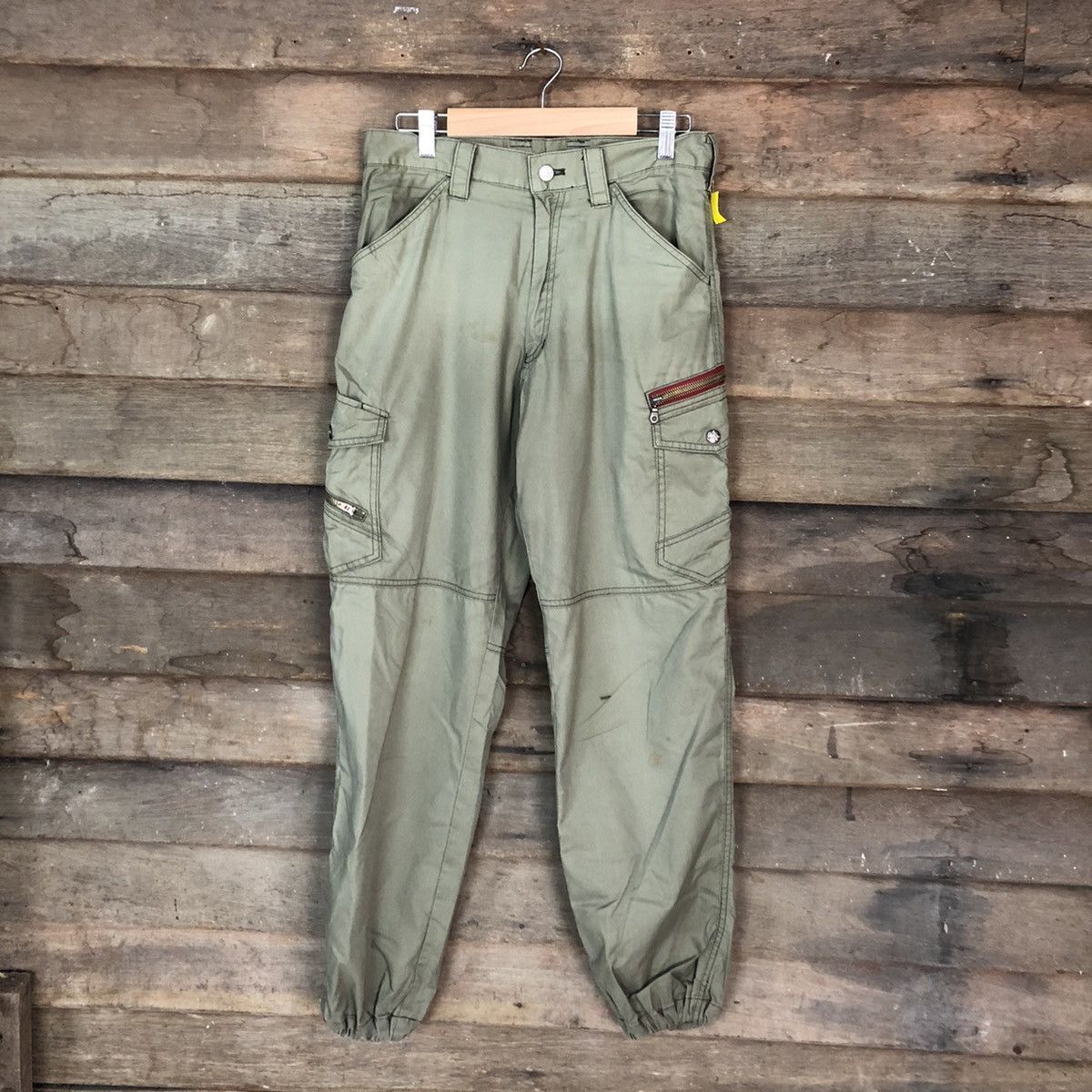 Faded Glory Jawin Green faded tactical utility Cargo Pants #2856 Size US 30 / EU 46 - 1 Thumbnail