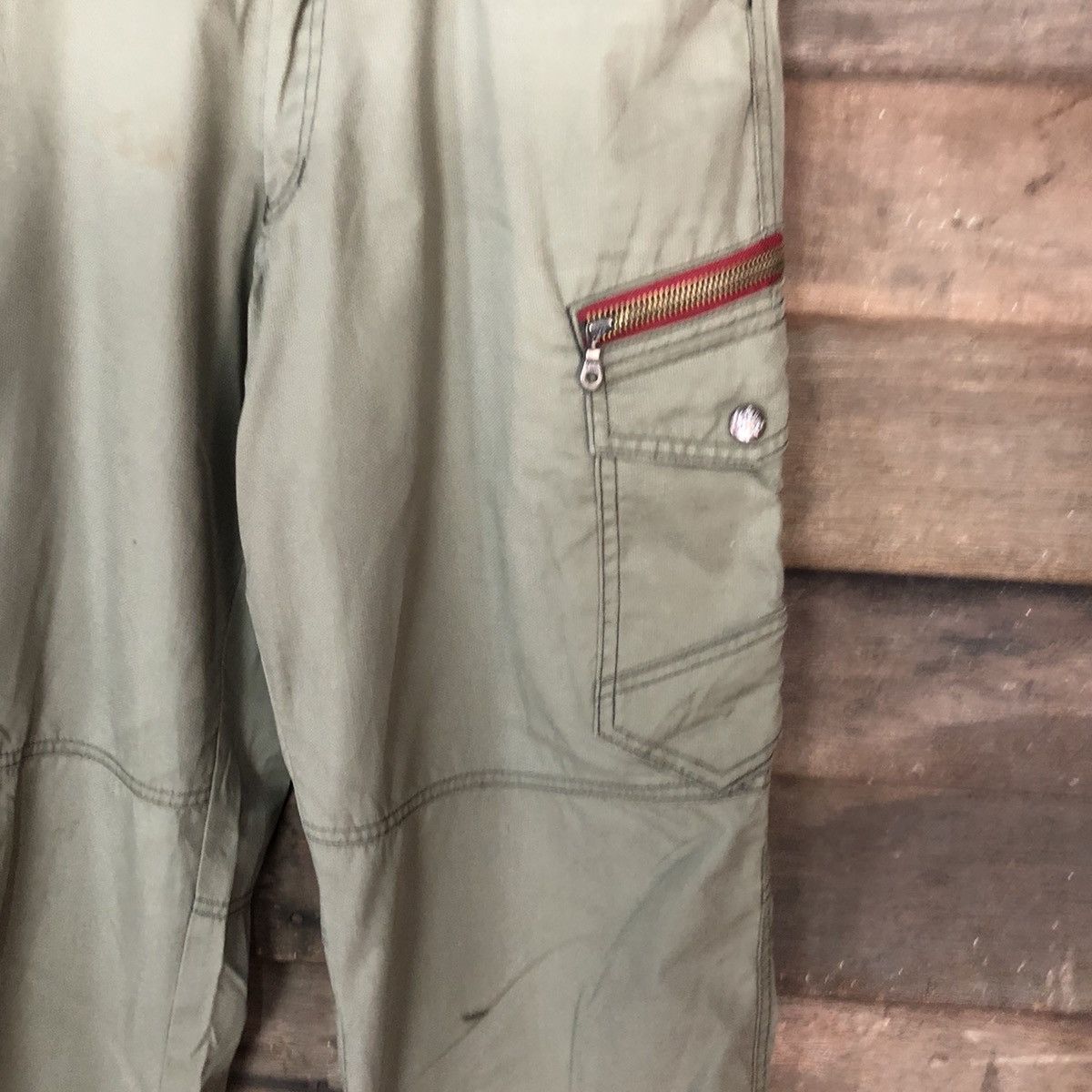 Faded Glory Jawin Green faded tactical utility Cargo Pants #2856 Size US 30 / EU 46 - 7 Thumbnail