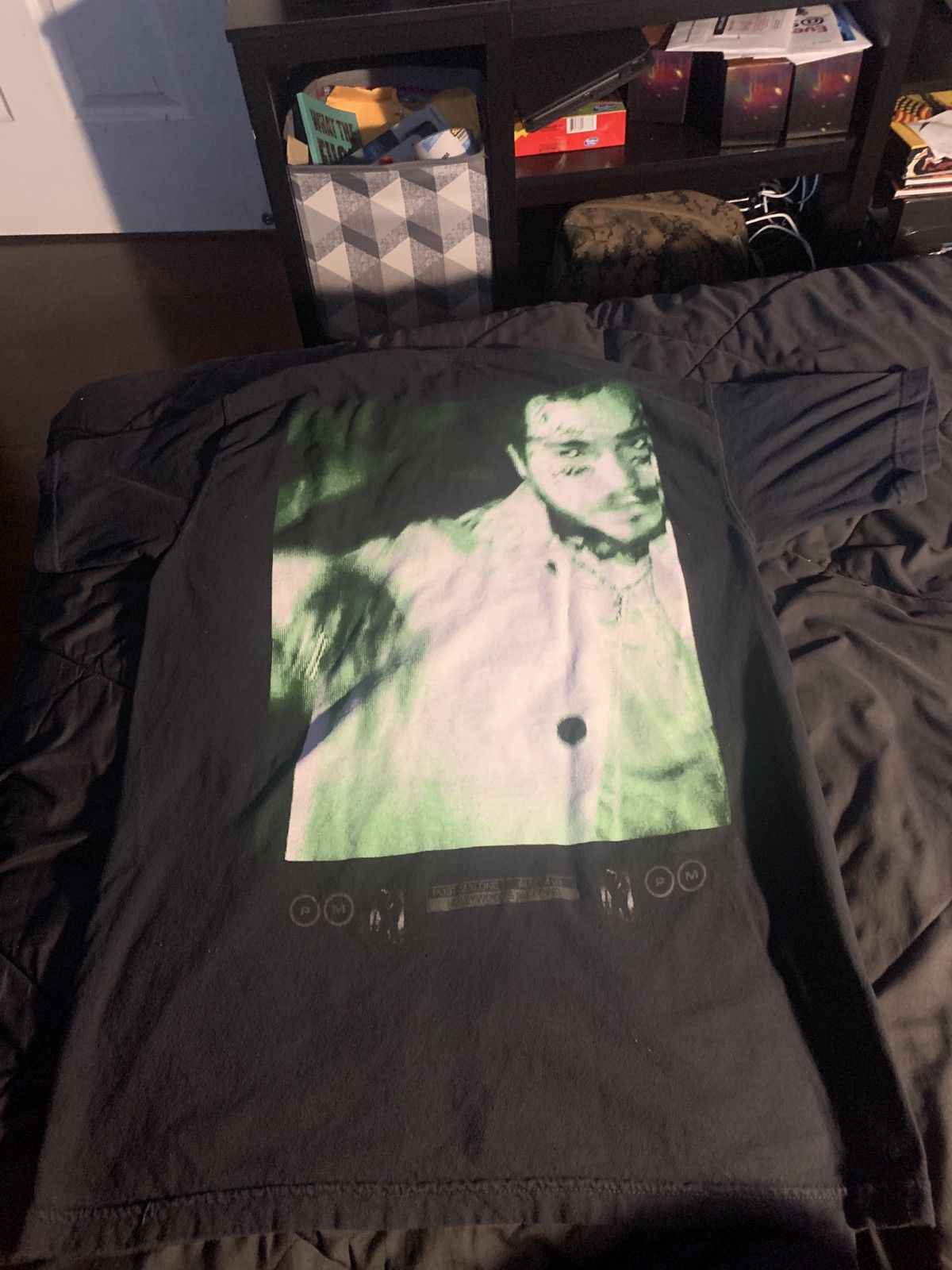 Post Malone Tour Tee Posty Co Hollywood s Bleeding Night Vision t