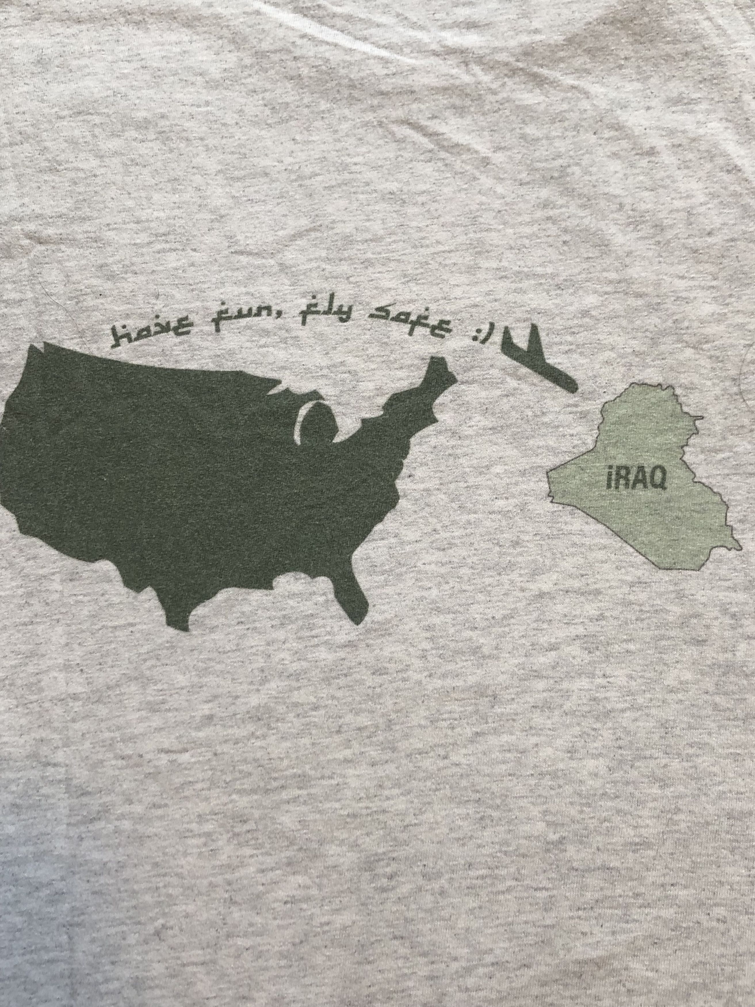 Antony Riddle antony riddle 'riddle airways' iraq tee Size US L / EU 52-54 / 3 - 4 Thumbnail
