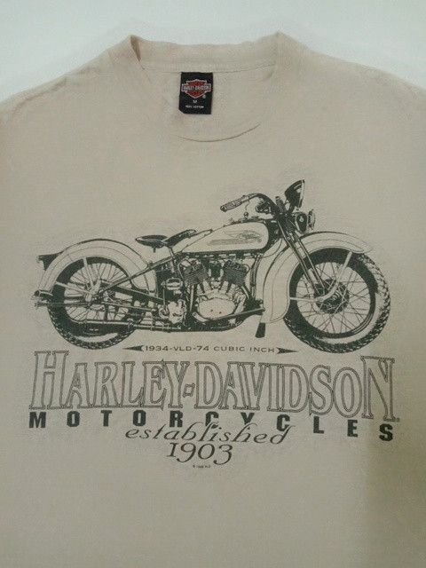 Harley Davidson Rare !!! Vintage 1995 Harley Davidson USA Tshirt Size US M / EU 48-50 / 2 - 3 Thumbnail