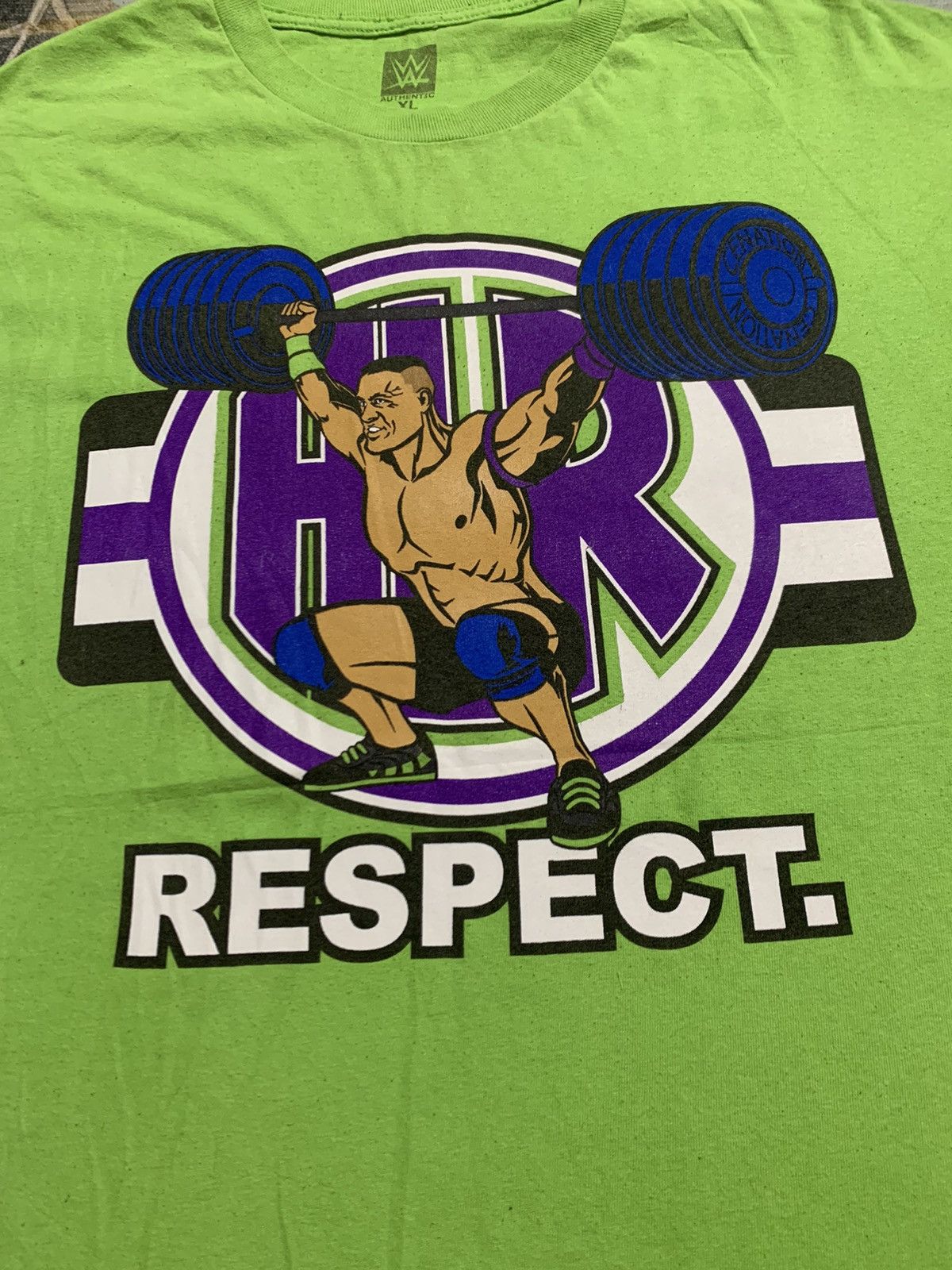 Vintage (T07) wwe authentic john cena respect earn it wrestling tees Size US XL / EU 56 / 4 - 2 Preview