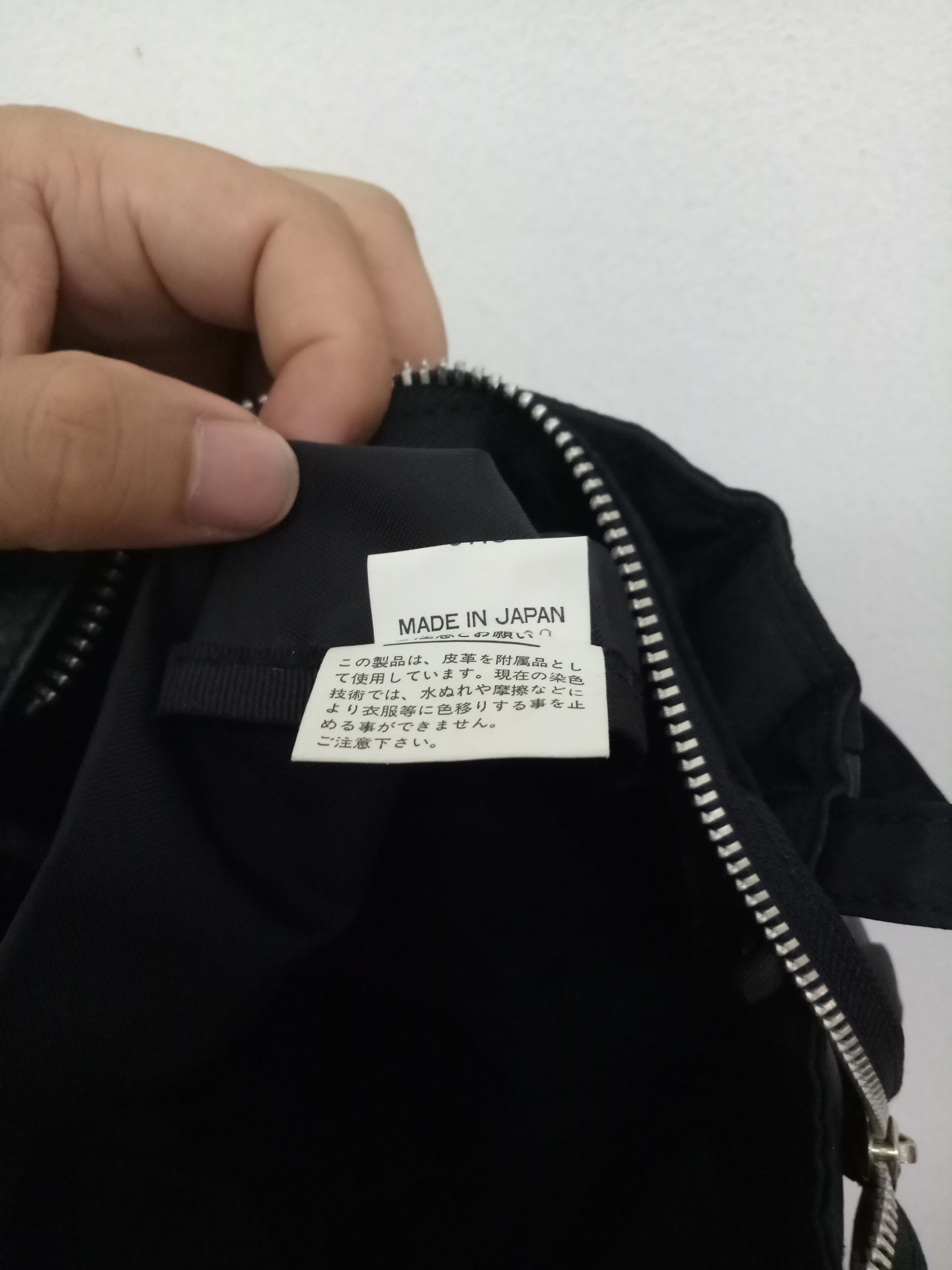 Yohji Yamamoto vtg Yohjj Yamamoto Y'saccs Nylon leather trim mini tote tag Size ONE SIZE - 7 Thumbnail
