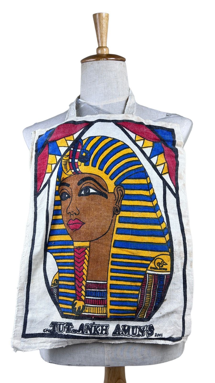 Vintage Vintage TUT.ANKH AMUNS Full Print Canvas Totebag Size ONE SIZE - 1 Thumbnail