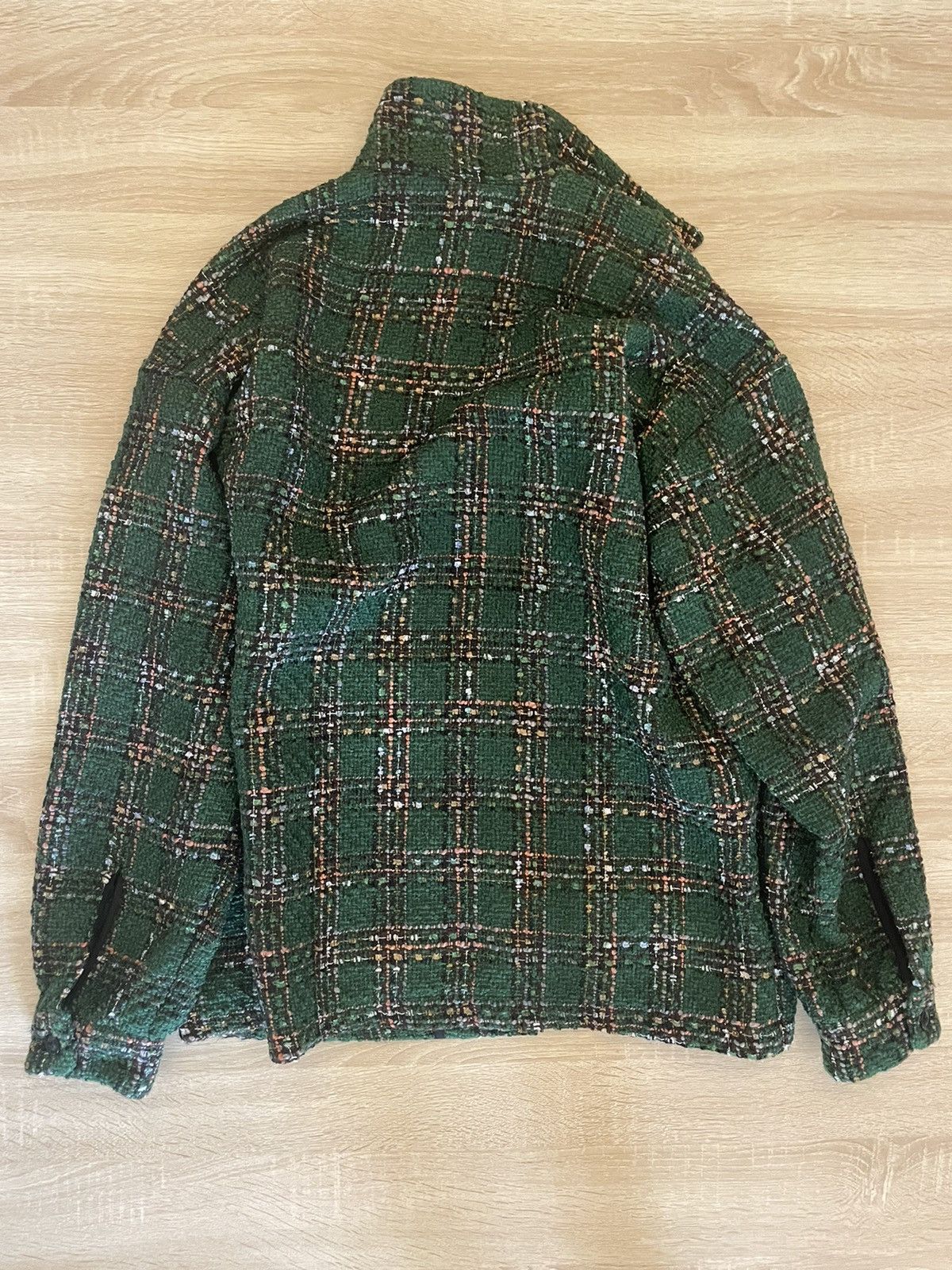 Japanese Brand Tweed shirt jacket Size US L / EU 52-54 / 3 - 6 Thumbnail