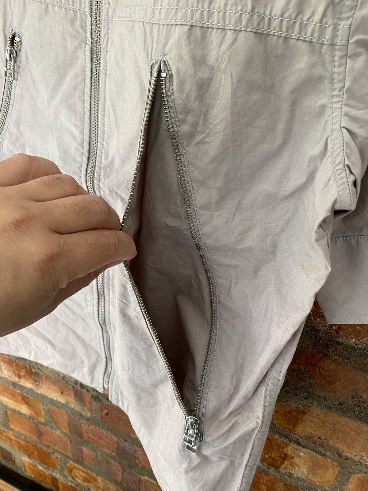 Japanese Brand Vtg SHIP Japan “5 zip” Dual Zipper cargo shirt Made in Japan Size US M / EU 48-50 / 2 - 4 Thumbnail